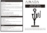 Amada AMWS08 Instruction Manual предпросмотр