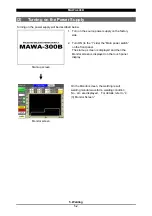 Предварительный просмотр 110 страницы Amada MAWA-300B-00-00 Operation Manual