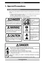 Preview for 4 page of Amada MD Series Operation Manual