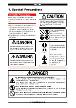 Preview for 3 page of Amada MEA-100B Operation Manual