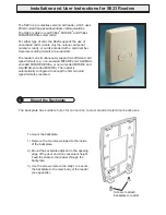 AMAG Technology S823 Installation And User Instructions preview