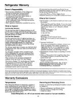 Preview for 18 page of Amana 10480902 Use & Care Manual