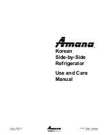 Amana 10488010 Use And Care Manual preview