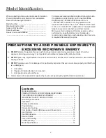 Preview for 2 page of Amana 12392746 Owner'S Manual