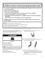 Предварительный просмотр 3 страницы Amana 1W10287572A User Instructions