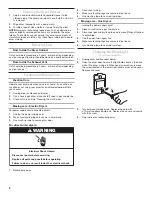 Предварительный просмотр 8 страницы Amana 1W10287572A User Instructions