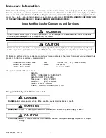 Предварительный просмотр 2 страницы Amana 22 Cu. Ft Service Manual