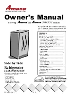 Предварительный просмотр 49 страницы Amana 22 Cu. Ft Service Manual