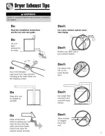 Предварительный просмотр 9 страницы Amana 2200672 Use & Care Manual