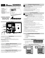 Предварительный просмотр 1 страницы Amana 2246003 Installation, Operation & Application Manual