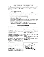 Preview for 8 page of Amana 36-308798-03-0 Use And Care Manual