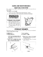 Preview for 23 page of Amana 36-308798-03-0 Use And Care Manual