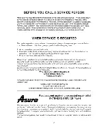 Preview for 27 page of Amana 36-308798-03-0 Use And Care Manual