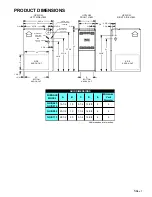 Preview for 5 page of Amana 40" Technical Information