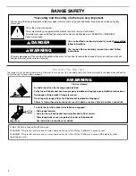 Preview for 2 page of Amana 5509105 User Instructions