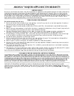 Preview for 28 page of Amana 8113P487-60 Use And Care Manual