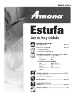 Preview for 59 page of Amana 8113P515-60 Use And Care Manual