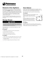 Preview for 21 page of Amana 8113P553-60 Use & Care Manual