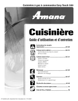 Preview for 25 page of Amana 8113P553-60 Use & Care Manual