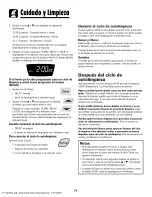 Preview for 72 page of Amana 8113P553-60 Use & Care Manual