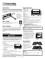 Preview for 15 page of Amana 8113P596-60 Use And Care Manual