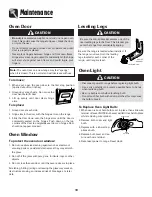 Preview for 20 page of Amana 8113P596-60 Use And Care Manual