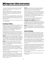 Preview for 4 page of Amana 8113P732-60 Use & Care Manual