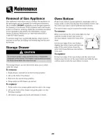 Preview for 21 page of Amana 8113P732-60 Use & Care Manual