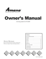 Предварительный просмотр 1 страницы Amana A CO15ZOA Owner'S Manual