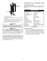 Preview for 22 page of Amana A/GPG14M Series Installation & Operating Instructions Manual