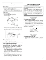 Предварительный просмотр 11 страницы Amana A1RXNGFYB00 User Instructions