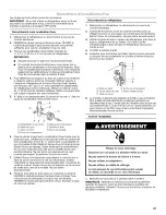 Предварительный просмотр 21 страницы Amana A1RXNGFYB00 User Instructions