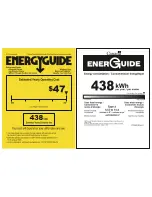 Предварительный просмотр 1 страницы Amana A4TCNWFB Energy Manual