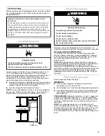 Предварительный просмотр 3 страницы Amana A8RXNGMW User Instructions