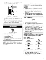 Предварительный просмотр 5 страницы Amana A8RXNGMW User Instructions