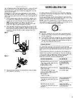 Предварительный просмотр 9 страницы Amana A8RXNGMW User Instructions