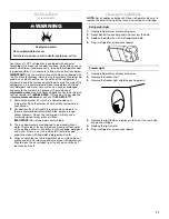 Предварительный просмотр 11 страницы Amana A8RXNGMW User Instructions