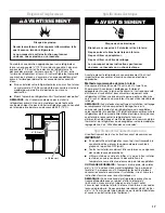 Предварительный просмотр 17 страницы Amana A8RXNGMW User Instructions