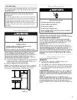 Предварительный просмотр 3 страницы Amana A8WXNGFWH User Instructions