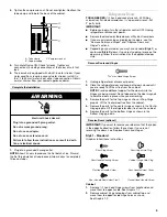 Предварительный просмотр 5 страницы Amana A8WXNGFWH User Instructions