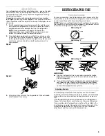 Предварительный просмотр 9 страницы Amana A8WXNGFWH User Instructions