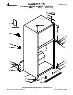 Предварительный просмотр 1 страницы Amana A9RXNMFWB00 Cabinet Parts