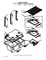 Предварительный просмотр 5 страницы Amana A9RXNMFWB00 Cabinet Parts