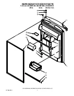 Предварительный просмотр 7 страницы Amana A9RXNMFWB00 Cabinet Parts