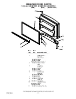 Предварительный просмотр 11 страницы Amana A9RXNMFWB01 Cabinet Parts