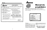 Preview for 20 page of Amana AAC0121TA Owner'S Manual