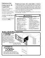 Предварительный просмотр 25 страницы Amana AAC051SRA Owner'S Manual