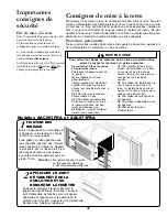 Предварительный просмотр 42 страницы Amana AAC051SRA Owner'S Manual