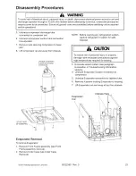 Предварительный просмотр 23 страницы Amana AAC081SRB Service Service Manual