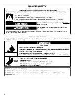 Preview for 2 page of Amana AACR2303MFW User Instructions